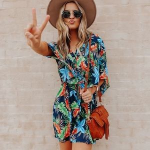 Beachsissi Tropical Dress - NWT!